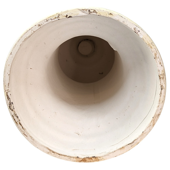 Handmade Ceramic Statement Tapered Candle Holder Iridescent Modern Column 10" - Picture 6 of 8